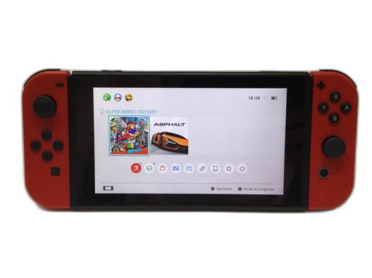 nintendo switch + super mario odyssey