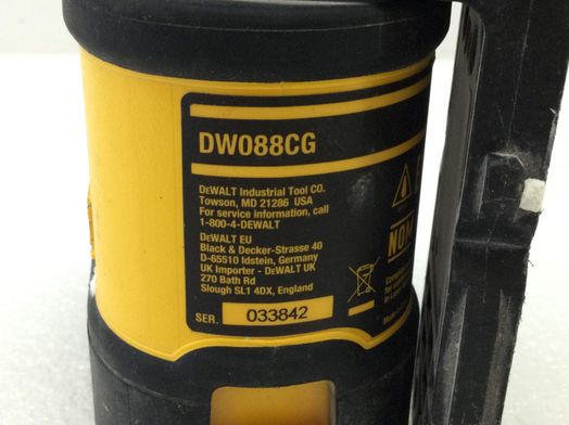 nivel laser dewalt dw088cg