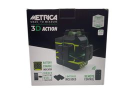 nivel laser metrica 3d action