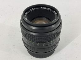 objetivo vintage pentacon 50mm 1:18