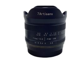 objetivo 7artisans 7.5mm f/2.8 fish-eye