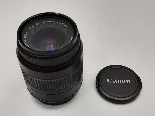 objetivo canon 38-76mm 0.58m/1.9ft