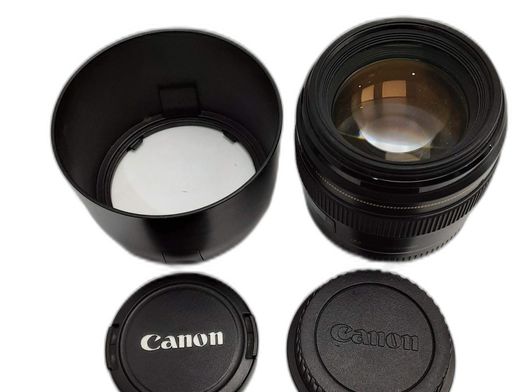 objetivo canon canon 85mm 1:1.8 ultrasonic lens ef