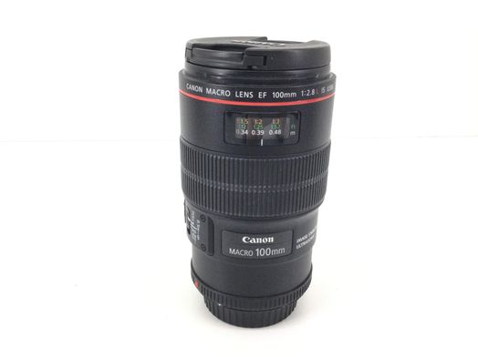 objetivo canon canon ef 100mm f2.8 l is usm macro