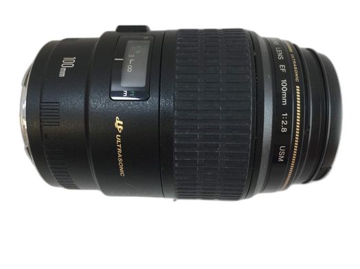 objetivo canon canon ef 100mm f2.8 usm macro