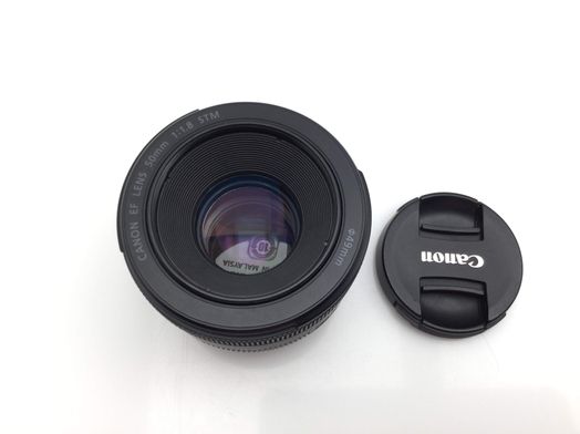 objetivo canon canon ef 50mm f1.8 stm