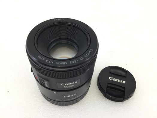 objetivo canon canon ef 50mm f1.8 stm