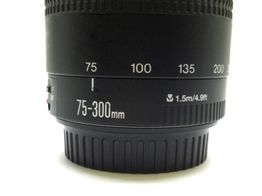 objetivo canon canon ef 75-300mm f4-5.6 iii