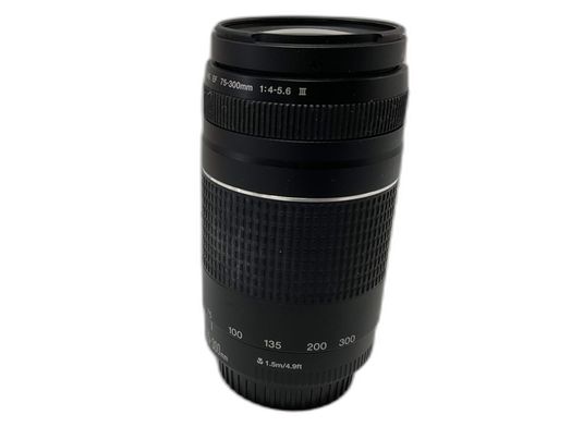 objetivo canon canon ef 75-300mm f4-5.6 iii