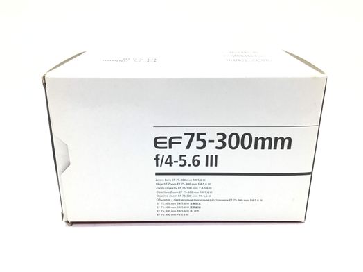 objetivo canon canon ef 75-300mm f4-5.6 iii