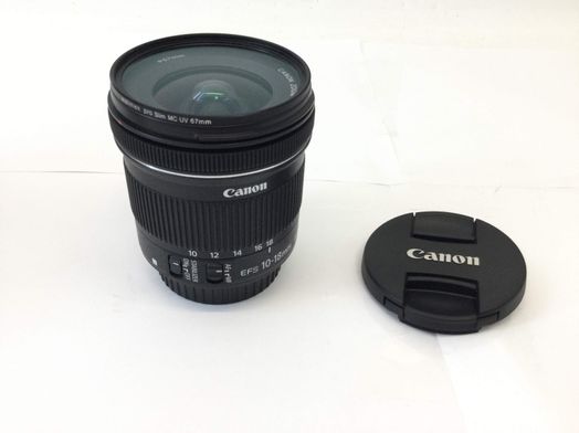 objetivo canon canon ef-s 10-18mm f4.5-5.6 is stm