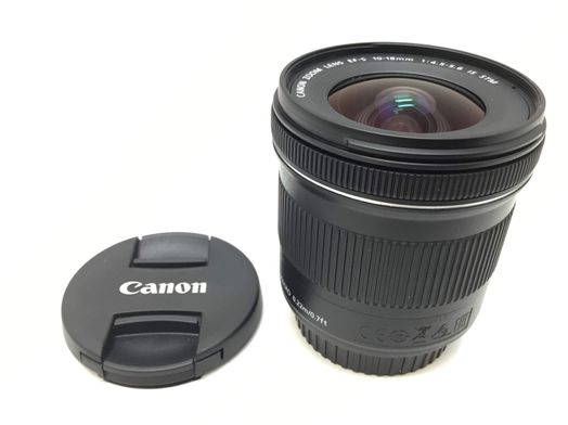 objetivo canon canon ef-s 10-18mm f4.5-5.6 is stm