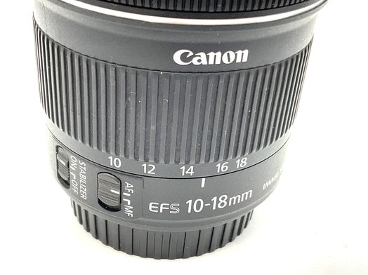 objetivo canon canon ef-s 10-18mm f4.5-5.6 is stm