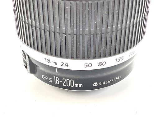 objetivo canon canon ef-s 18-200mm f3.5-5.6 is