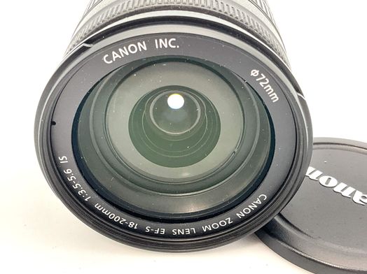 objetivo canon canon ef-s 18-200mm f3.5-5.6 is