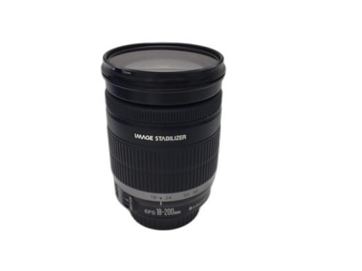 objetivo canon canon ef-s 18-200mm f3.5-5.6 is