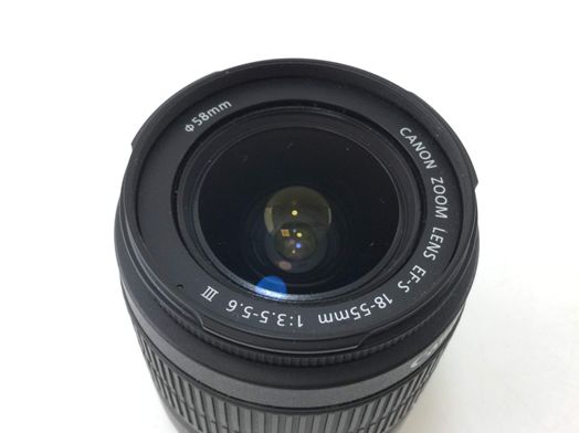 objetivo canon canon ef-s 18-55mm f3.5-5.6 iii