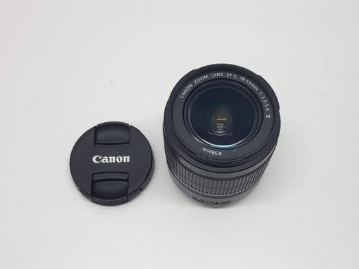 objetivo canon canon ef-s 18-55mm f3.5-5.6 iii