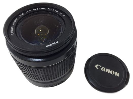 objetivo canon canon ef-s 18-55mm f3.5-5.6