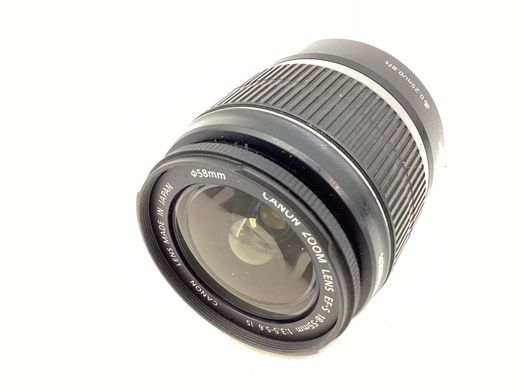 objetivo canon canon ef-s 18-55mm f3.5-5.6