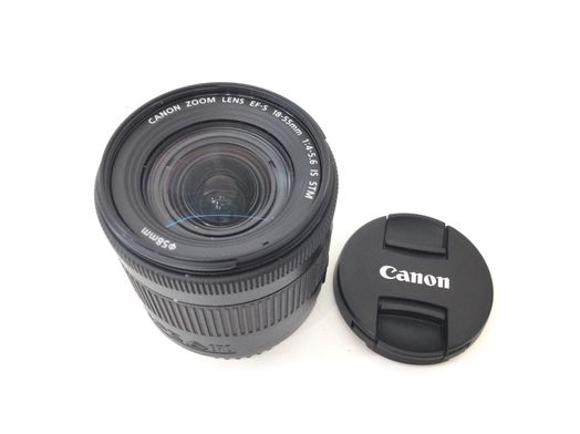 objetivo canon canon ef-s 18-55mm f4-5.6 is stm