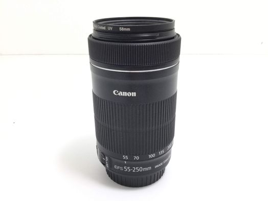 objetivo canon canon ef-s 55-250mm f4-5.6 is stm