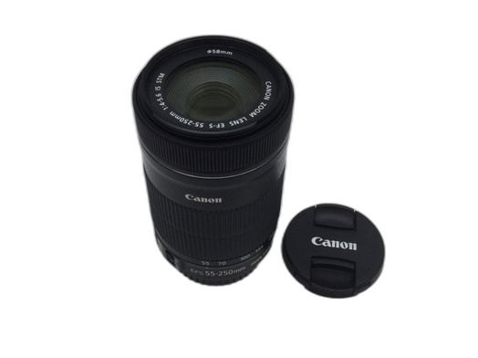 objetivo canon canon ef-s 55-250mm f4-5.6 is stm