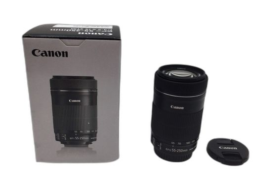 objetivo canon canon ef-s 55-250mm f4-5.6 is stm