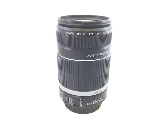objetivo canon canon ef-s 55-250mm f4-5.6 is