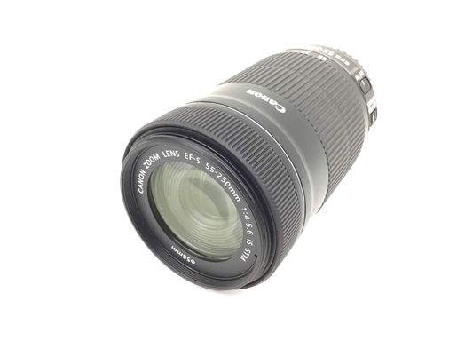 objetivo canon canon ef-s 55-250mm f4-5.6 is
