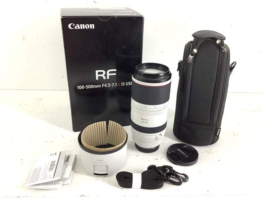 objetivo canon canon rf 100-500mm f/4.5-7.1 l is usm