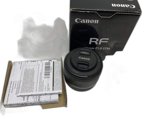 objetivo canon canon rf 50mm f1.8 stm