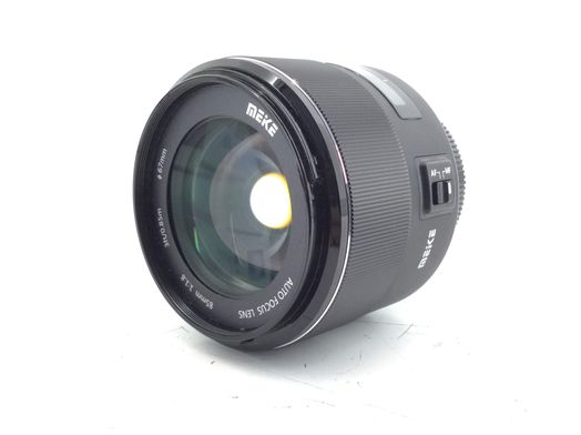 objetivo meike 85mm auto focus f/1.8