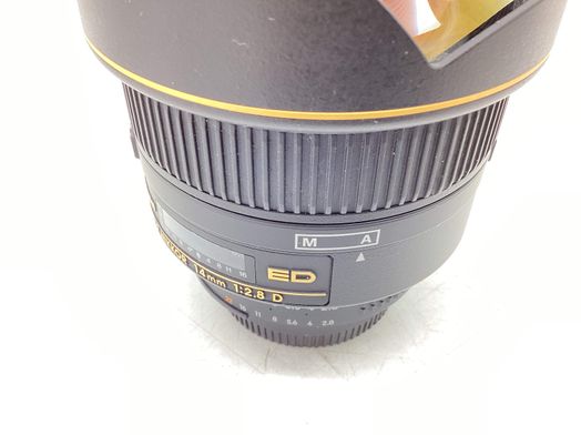 objetivo nikon nikon 14mm f/2.8d ed af nikkor