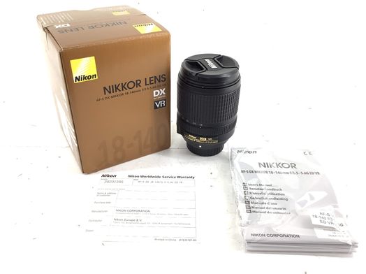 objetivo nikon nikon 18-140mm f/3.5-5.6g ed vr af-s dx zoom-nikkor