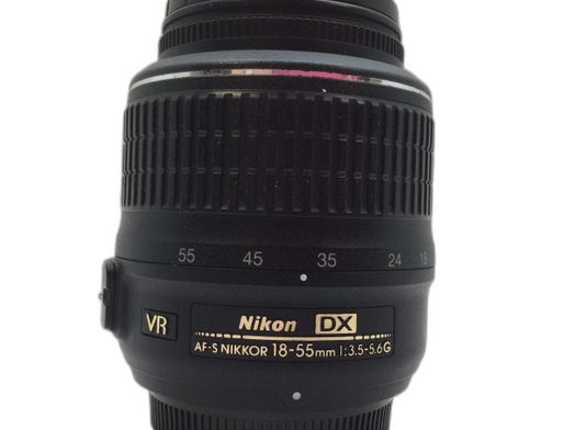 objetivo nikon nikon 18-55mm f/3.5-5.6g vr af-s dx zoom-nikkor