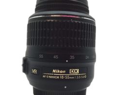 objetivo nikon nikon 18-55mm f/3.5-5.6g vr af-s dx zoom-nikkor