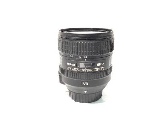 objetivo nikon nikon 24-85mm f/3.5-4.5g ed af-s vr zoom-nikkor
