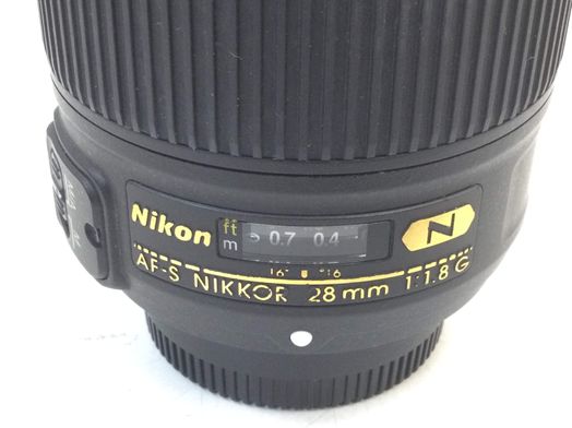 objetivo nikon nikon 28mm f/1.8g af-s nikkor