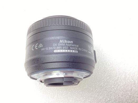 objetivo nikon nikon 35mm f/1.8g af-s dx nikkor