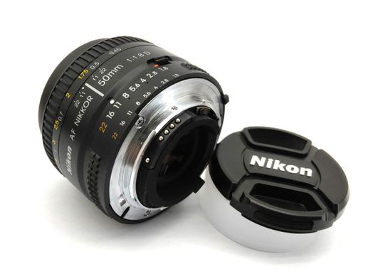 objetivo nikon nikon 50mm f/1.8d af nikkor