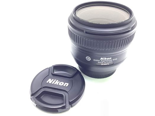 objetivo nikon nikon 50mm f/1.8d af nikkor