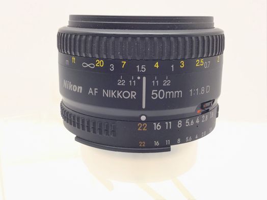 objetivo nikon nikon 50mm f/1.8d af nikkor