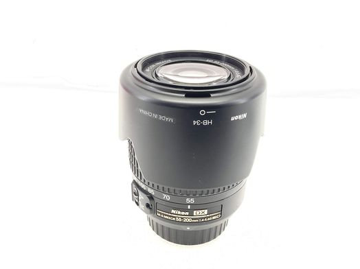 objetivo nikon nikon 55-200mm f/4-5.6g ed af-s dx zoom-nikkor