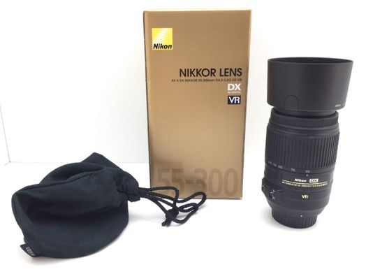 objetivo nikon nikon 55-300mm f/4.5-5.6g ed vr af-s dx zoom-nikkor