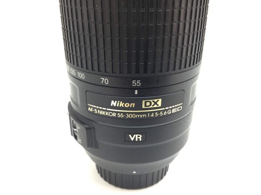 objetivo nikon nikon 55-300mm f/4.5-5.6g ed vr af-s dx zoom-nikkor