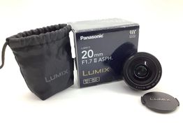 objetivo panasonic panasonic lumix g 20mm f/1.7 ii asph