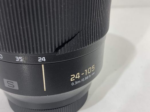 objetivo panasonic panasonic lumix s 24-105mm f/4 macro ois