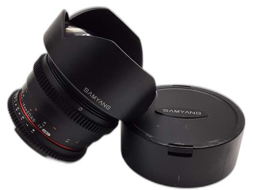 objetivo samyang 3.1 14mm edas if umc