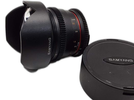 objetivo samyang 3.1 14mm edas if umc